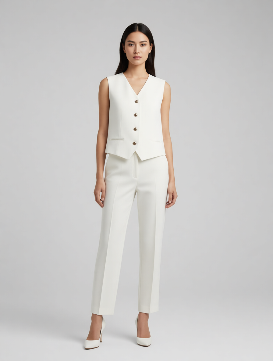 Colete Blazer Ivory®